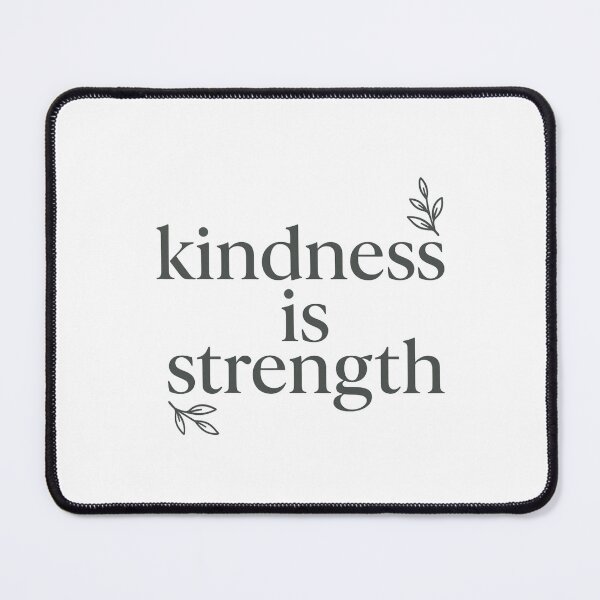 Item preview, Kindness Is Strength – Gentle Power Faith Sticker designed and sold by astersgraphics.