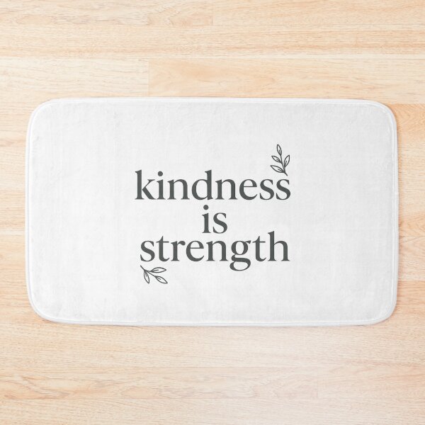 Item preview, Kindness Is Strength – Gentle Power Faith Sticker designed and sold by astersgraphics.