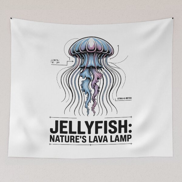 Item preview, Blueprint - sea creature blueprint - funny biology - technical drawing - cute science - marine animal - clever animal - white background design designed and sold by JansenGS.