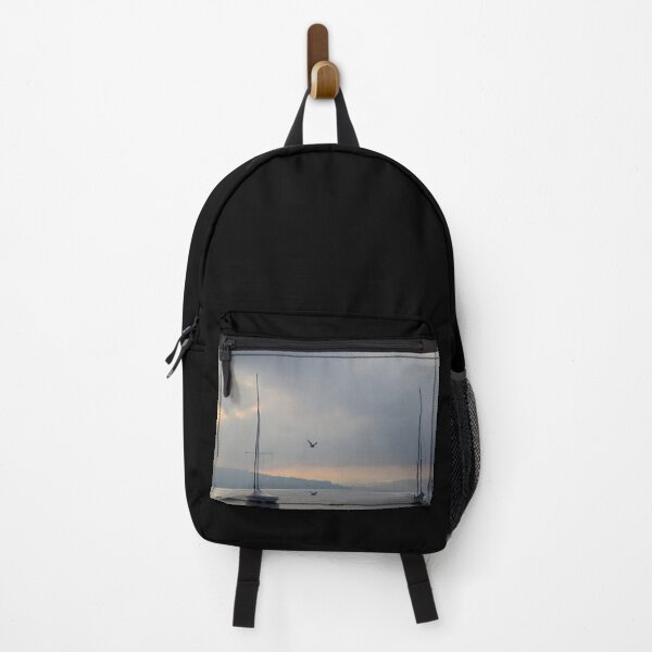 Item preview, Sailing ships on Lake Zurich – evening atmosphere and Alpine panorama / Swiss Artwork Photography designed and sold by Raphael Wolf.