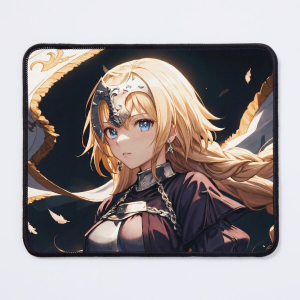 Item preview, Jeanne D Arc Silver Armor Wings Fate Grand Order Anime Girl designed and sold by TorbenKuhano.