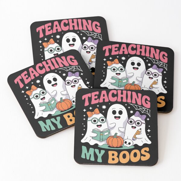 Item preview, Teaching My Boos Cute Book Ghost Groovy Teacher Halloween2 designed and sold by MyzoToyota.