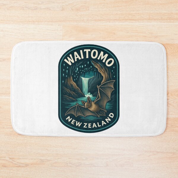 Item preview, Waitomo Caverns with Glowworms and Waterfall designed and sold by Aryabek.
