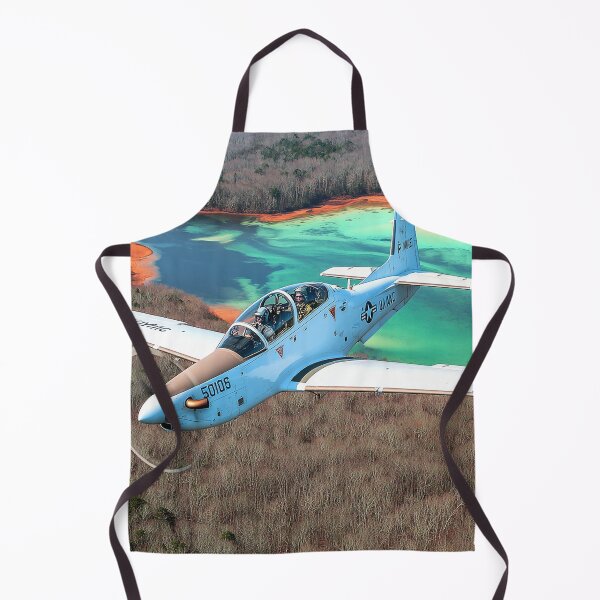 Item preview, Military Tucano Climbing Over the Airfield Region under Clear Skies designed and sold by Skyframe Aviation.