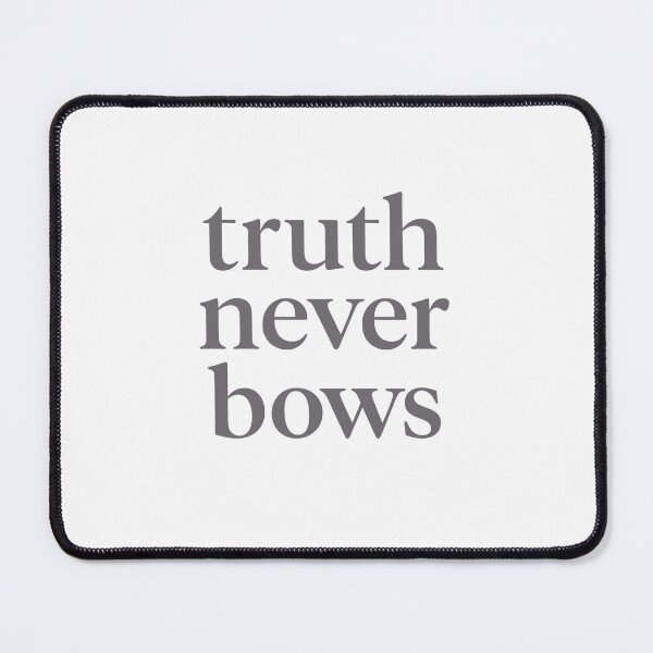 Item preview, Truth Never Bows – Bold Minimal Christian Quote designed and sold by astersgraphics.