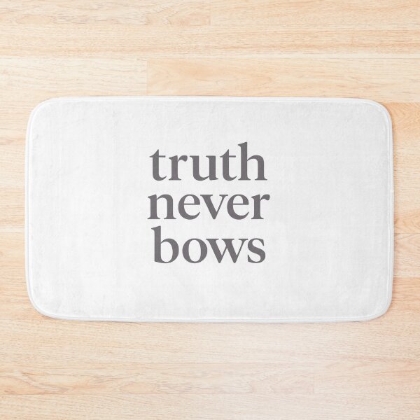 Item preview, Truth Never Bows – Bold Minimal Christian Quote designed and sold by astersgraphics.