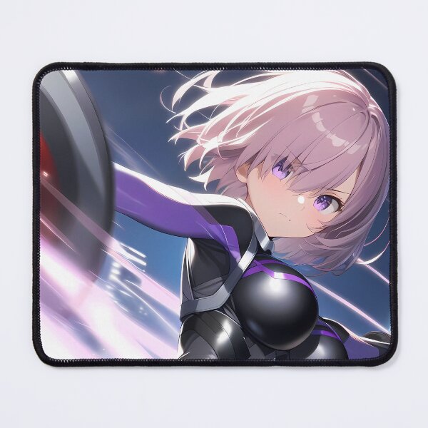 Artikelvorschau, Shielder Fearless Mash Kyrielight stürmt nachts mit Energieschild vorwärts entworfen und verkauft von TorbenKuhano.