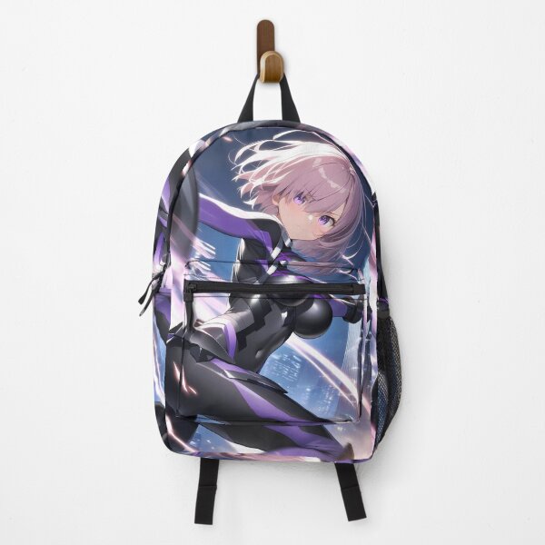 Item preview, Shielder Fearless Mash Kyrielight Charging Forward With Energy Shield At Night designed and sold by TorbenKuhano.