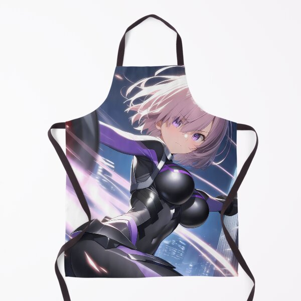 Item preview, Shielder Fearless Mash Kyrielight Charging Forward With Energy Shield At Night designed and sold by TorbenKuhano.
