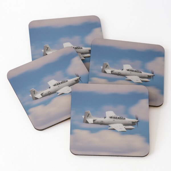 Item preview, The Super Tucano Flying Above the Airfield Region during Training designed and sold by Skyframe Aviation.