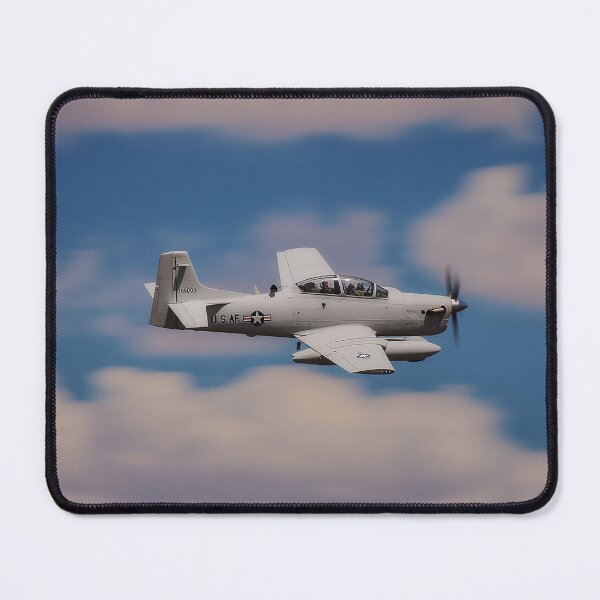 Item preview, The Super Tucano Flying Above the Airfield Region during Training designed and sold by Skyframe Aviation.