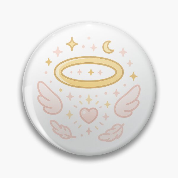 Item preview, Subtle Magic Halo | Kawaii Celestial Halo Sticker | Divine Feminine Magic | Law of Attraction Aesthetic designed and sold by HerDreamCodes.