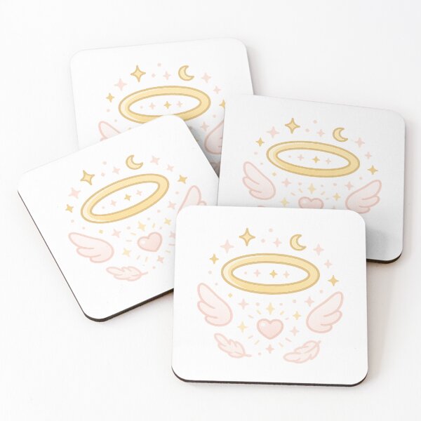 Item preview, Subtle Magic Halo | Kawaii Celestial Halo Sticker | Divine Feminine Magic | Law of Attraction Aesthetic designed and sold by HerDreamCodes.
