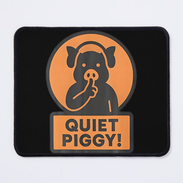 Item preview, Vintage Quiet Quiet Piggy Funny Meme for Men Women designed and sold by HayleePacoch.