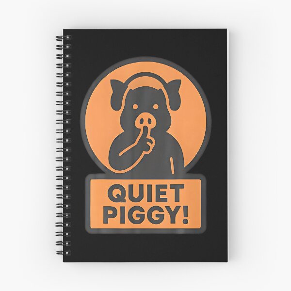 Item preview, Vintage Quiet Quiet Piggy Funny Meme for Men Women designed and sold by HayleePacoch.