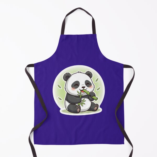 Item preview, Cute Panda Eating Bamboo Sticker | Adorable Kawaii Animal Design | Happy Panda Bear Art | Green Nature Lover Graphic designed and sold by SergioMiklos.