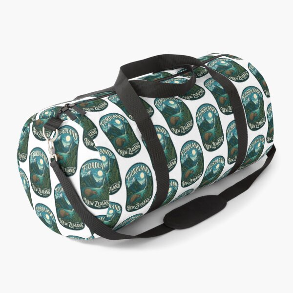 Item preview, Fiordland Kiwi and Waterfall in New Zealand South Island designed and sold by Aryabek.