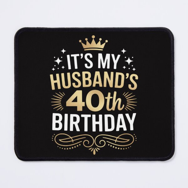 Item preview, It's My Husband's 40 Year Old Birthday Couple 40th B-Day designed and sold by ConceptThena.
