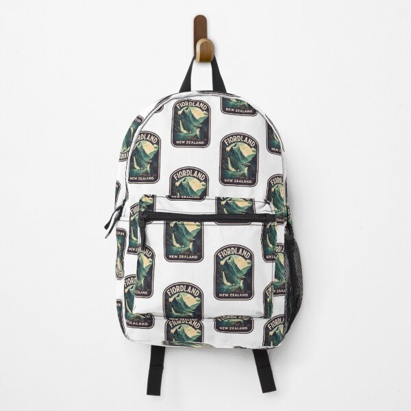 Item preview, Fiordland Mountains and Penguin by Milford Sound designed and sold by Aryabek.