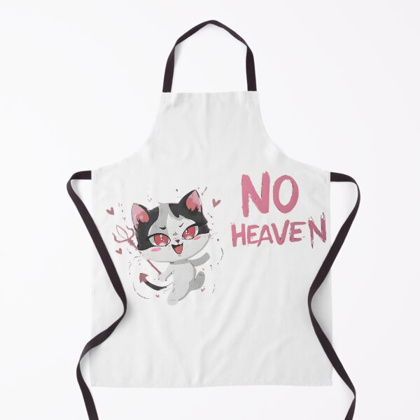 Item preview, “Cute devil cat reporting for duty ?? This ‘No Heaven’ kitty is 90% adorable, 10% chaotic energy. Perfect for anyone who looks sweet… but causes problems on purpose ??” designed and sold by No Heaven.