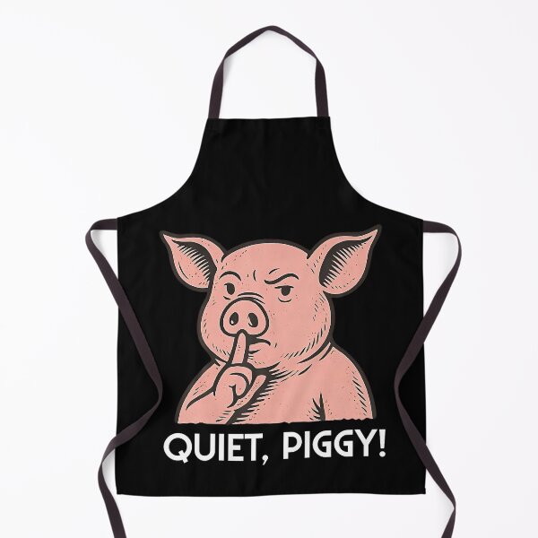 Item preview, Quiet Piggy Tee Pig Joke Design designed and sold by HayleePacoch.