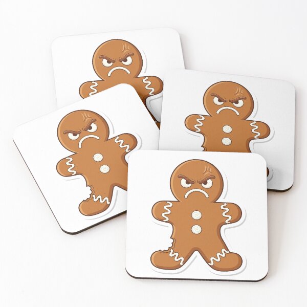 Item preview, Bite Me - Funny Grumpy Gingerbread Man Christmas Design designed and sold by FiltroLens.