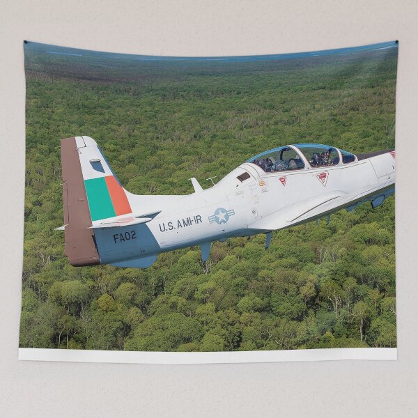 Item preview, Advanced A29 Climbing Over the Hills of Brazil during a Mission designed and sold by Skyframe Aviation.