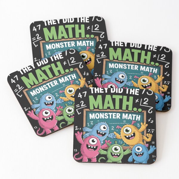 Item preview, They Did The Math They Did The Monster Math Halloween designed and sold by MyzoToyota.