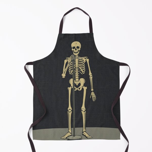 Item preview, Vintage Retro Comic Styled Skeleton with a Microphone Design designed and sold by MiloOfficial.