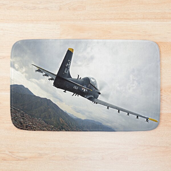 Item preview, Combat Super Tucano Climbing Over the Jungle Below at Dusk designed and sold by Skyframe Aviation.