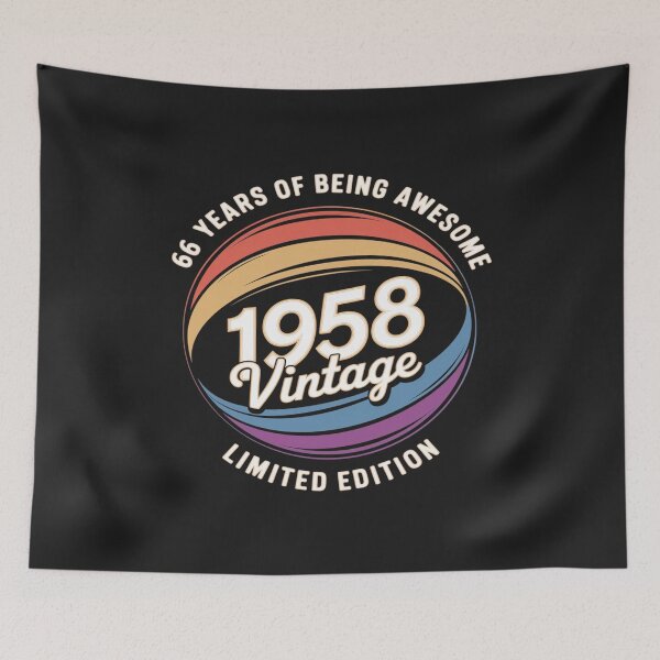 Item preview, 1958 Limited Edition Shirt 66 year old 66th Birthday designed and sold by GaryPacheco6.