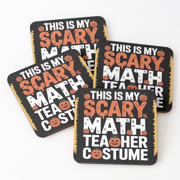 Item preview, This Is My Scary Math Teacher Costume for Halloween designed and sold by MyzoToyota.