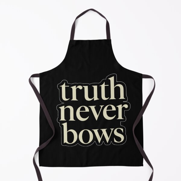Item preview, Truth Never Bows – Bold Christian Serif Sticker & Apparel designed and sold by astersgraphics.