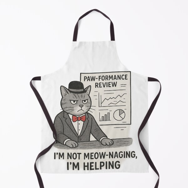 Item preview, Cat Manager - I'm Not Meow-naging I'm Helping Funny Office Cat  designed and sold by Ataqhin.