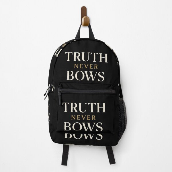 Item preview, Truth Never Bows – Bold Faith Typography with Gold Accent designed and sold by astersgraphics.