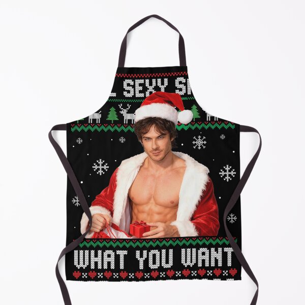 Item preview, Merry Christmas Ian Somerhalder Tree - designed and sold by PugPuppyLife.