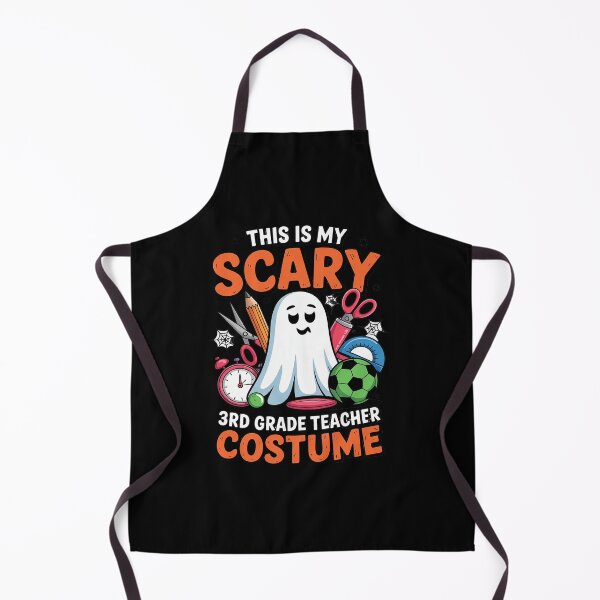 Item preview, This is My Scary Third grade Costume Teacher Halloween designed and sold by MyzoToyota.