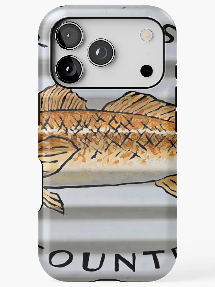 Thumbnail 1 of 4, iPhone Case, Redfish Country designed and sold by RudyYoder.