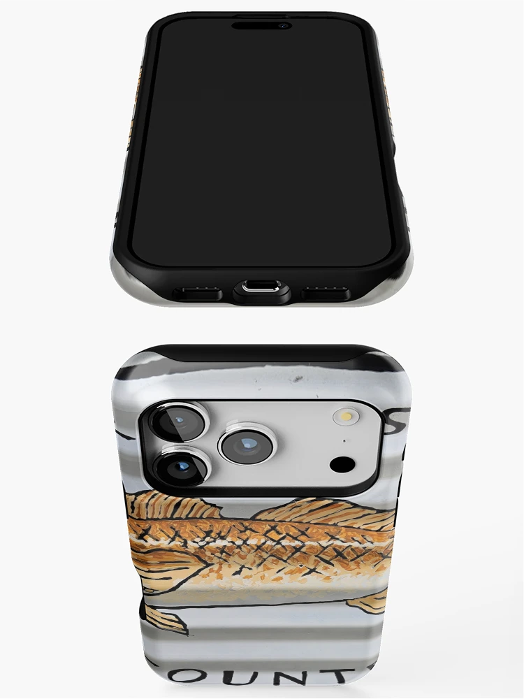 Thumbnail 3 of 4, iPhone Case, Redfish Country designed and sold by RudyYoder.