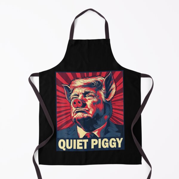 Item preview, Vintage Quiet Quiet Piggy Funny Meme for Men Women designed and sold by RosellaBalistre.
