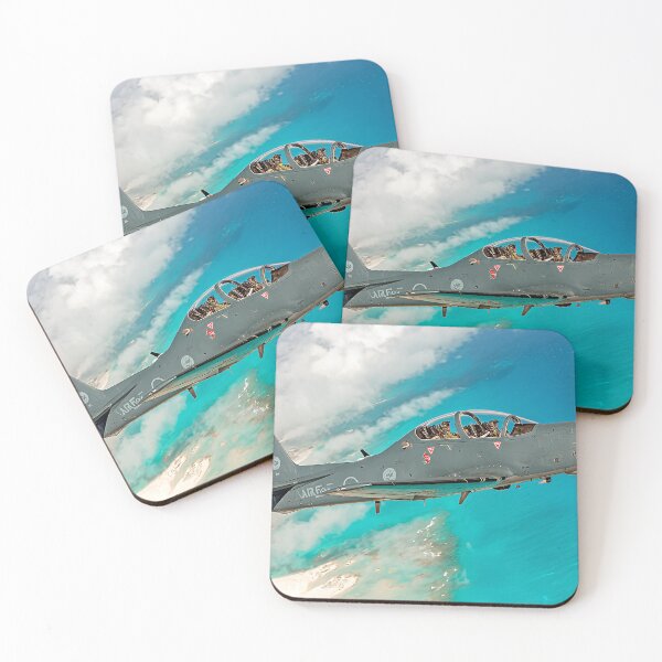 Item preview, Agile Super Tucano In Flight Over the Clouds at Dusk designed and sold by Skyframe Aviation.