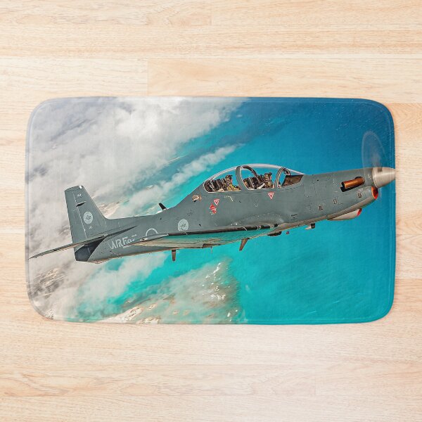 Item preview, Agile Super Tucano In Flight Over the Clouds at Dusk designed and sold by Skyframe Aviation.