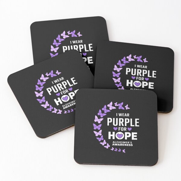 Item preview, Alzheimer's Awareness Ribbon Butterfly Purple For Hope designed and sold by GaryPacheco6.