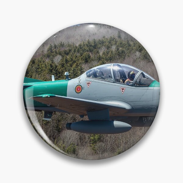 Item preview, Combat Super Tucano In Formation Over Calm Blue Skies in Bright Daylight designed and sold by Skyframe Aviation.