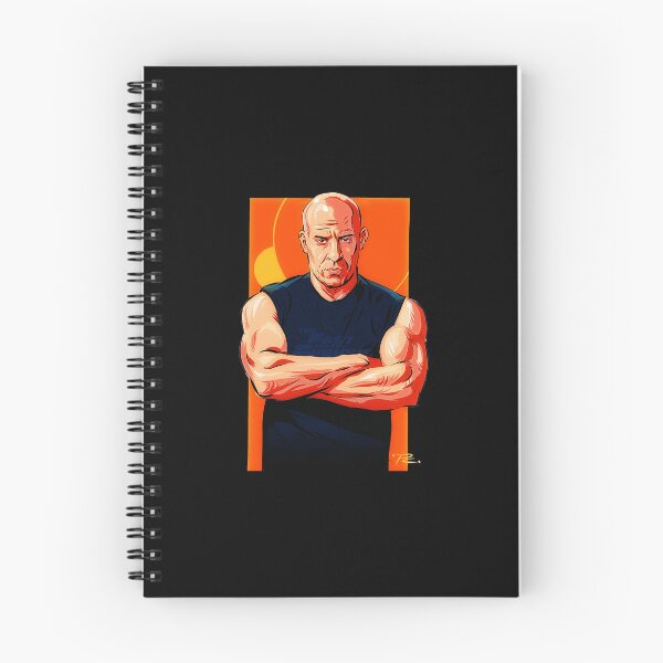 Item preview, Stylized Bald Actor Orange Background designed and sold by AstridHubert.