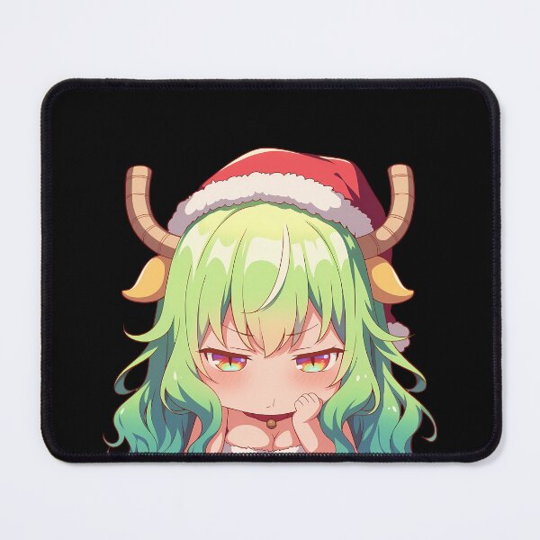 Item preview, Lucoa Miss Kobayashi Dragon Maid Chibi Kawaii Christmas Anime Girl designed and sold by HumbertoValveno.