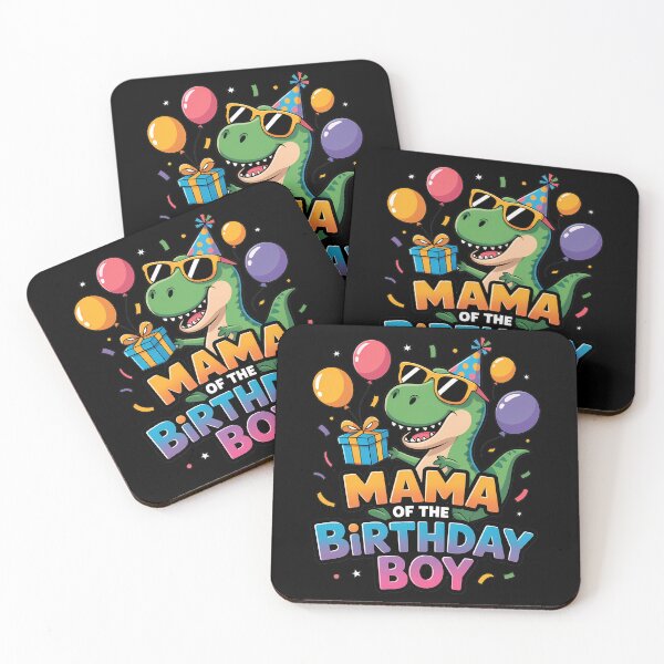 Item preview, Mama Of The Birthday Boy Family Matching Dinosaur Squad designed and sold by DentistLegal.