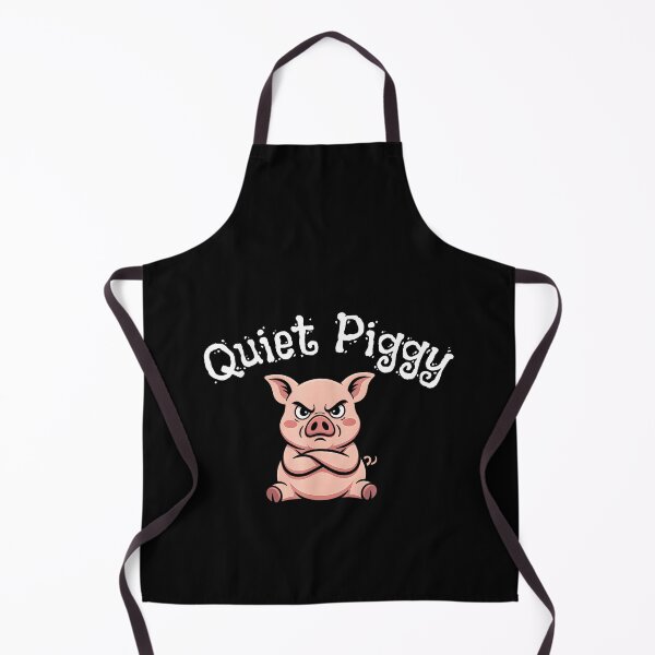 Item preview, Quiet Piggy Tee Pig Joke Design designed and sold by RosellaBalistre.