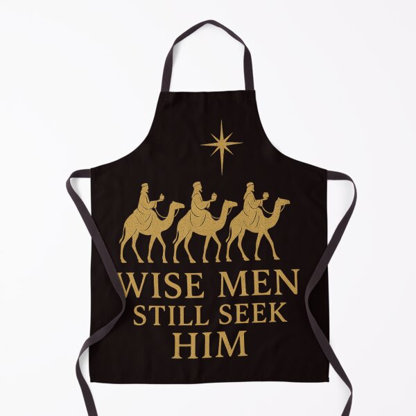 Item preview, Wise Men Still Seek Him – Gold Christmas Christian Design | Three Kings Nativity Art designed and sold by FrameFlow.