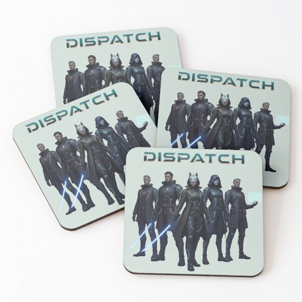 Item preview, Dispatch – Futuristic Team of Sci-Fi Heroes designed and sold by DroolWorthyUS.